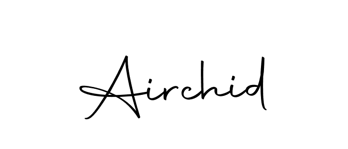 Airchid stylish signature style. Best Handwritten Sign (Autography-DOLnW) for my name. Handwritten Signature Collection Ideas for my name Airchid. Airchid signature style 10 images and pictures png