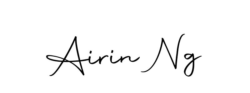 Design your own signature with our free online signature maker. With this signature software, you can create a handwritten (Autography-DOLnW) signature for name Airin Ng. Airin Ng signature style 10 images and pictures png