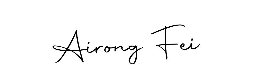 How to make Airong Fei signature? Autography-DOLnW is a professional autograph style. Create handwritten signature for Airong Fei name. Airong Fei signature style 10 images and pictures png
