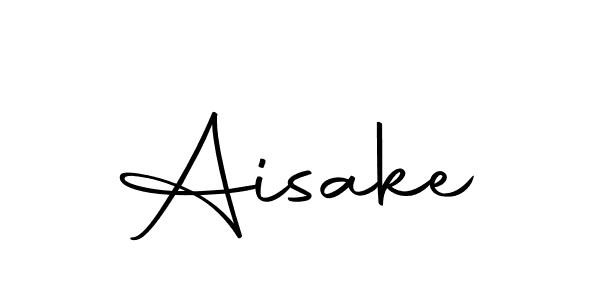 Aisake stylish signature style. Best Handwritten Sign (Autography-DOLnW) for my name. Handwritten Signature Collection Ideas for my name Aisake. Aisake signature style 10 images and pictures png