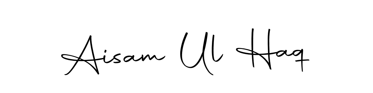 Create a beautiful signature design for name Aisam Ul Haq. With this signature (Autography-DOLnW) fonts, you can make a handwritten signature for free. Aisam Ul Haq signature style 10 images and pictures png