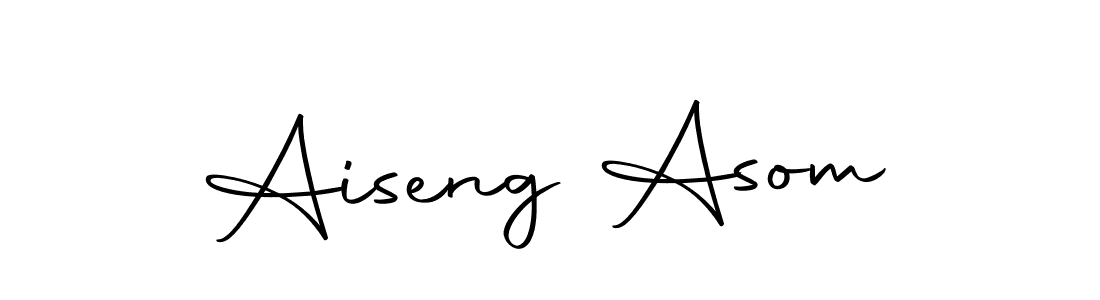 Use a signature maker to create a handwritten signature online. With this signature software, you can design (Autography-DOLnW) your own signature for name Aiseng Asom. Aiseng Asom signature style 10 images and pictures png