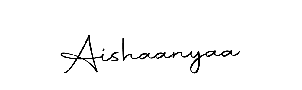 Also we have Aishaanyaa name is the best signature style. Create professional handwritten signature collection using Autography-DOLnW autograph style. Aishaanyaa signature style 10 images and pictures png