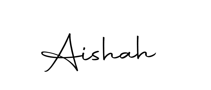 How to make Aishah  name signature. Use Autography-DOLnW style for creating short signs online. This is the latest handwritten sign. Aishah  signature style 10 images and pictures png