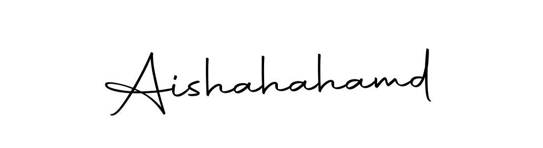Autography-DOLnW is a professional signature style that is perfect for those who want to add a touch of class to their signature. It is also a great choice for those who want to make their signature more unique. Get Aishahahamd name to fancy signature for free. Aishahahamd signature style 10 images and pictures png