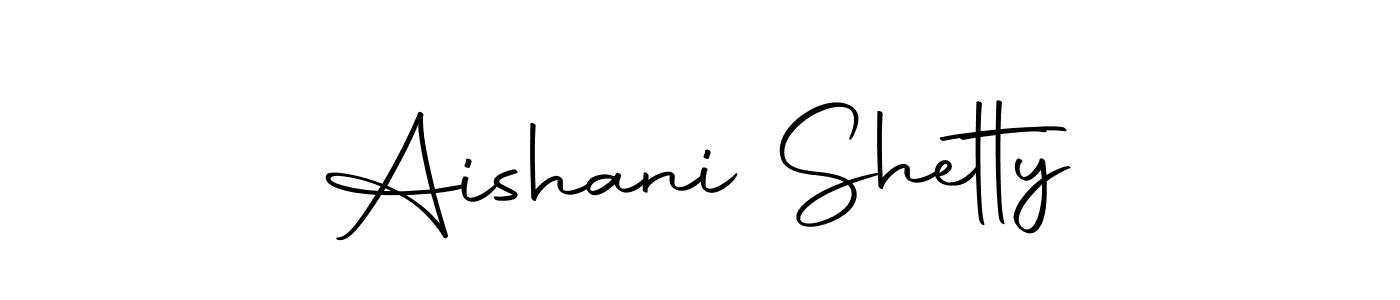 Make a beautiful signature design for name Aishani Shetty. Use this online signature maker to create a handwritten signature for free. Aishani Shetty signature style 10 images and pictures png