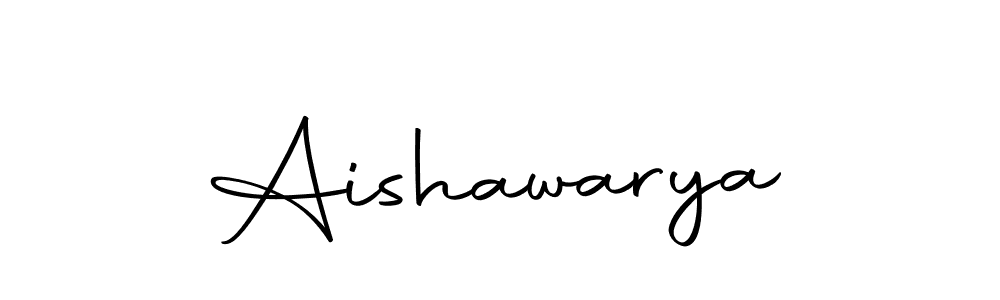 Use a signature maker to create a handwritten signature online. With this signature software, you can design (Autography-DOLnW) your own signature for name Aishawarya. Aishawarya signature style 10 images and pictures png