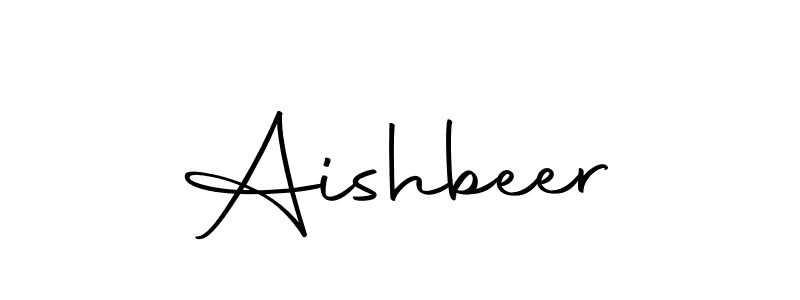 Aishbeer stylish signature style. Best Handwritten Sign (Autography-DOLnW) for my name. Handwritten Signature Collection Ideas for my name Aishbeer. Aishbeer signature style 10 images and pictures png