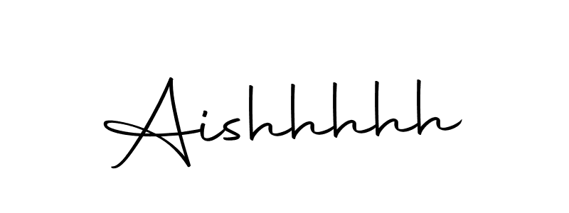 How to make Aishhhhh name signature. Use Autography-DOLnW style for creating short signs online. This is the latest handwritten sign. Aishhhhh signature style 10 images and pictures png