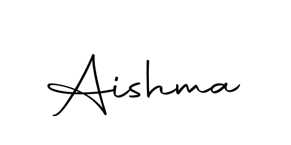 How to make Aishma signature? Autography-DOLnW is a professional autograph style. Create handwritten signature for Aishma name. Aishma signature style 10 images and pictures png