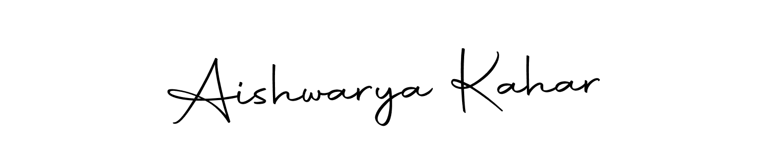 Create a beautiful signature design for name Aishwarya Kahar. With this signature (Autography-DOLnW) fonts, you can make a handwritten signature for free. Aishwarya Kahar signature style 10 images and pictures png