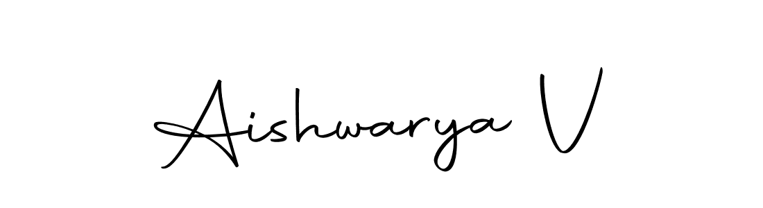 Here are the top 10 professional signature styles for the name Aishwarya V. These are the best autograph styles you can use for your name. Aishwarya V signature style 10 images and pictures png