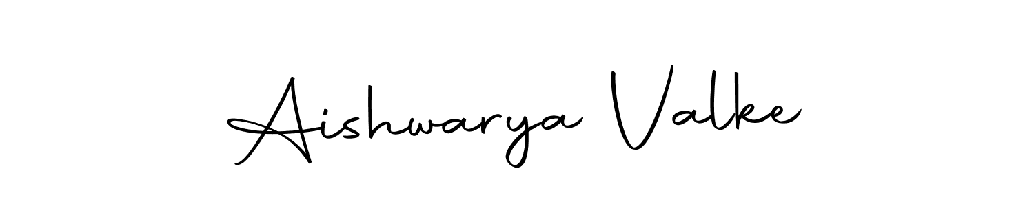 Aishwarya Valke stylish signature style. Best Handwritten Sign (Autography-DOLnW) for my name. Handwritten Signature Collection Ideas for my name Aishwarya Valke. Aishwarya Valke signature style 10 images and pictures png