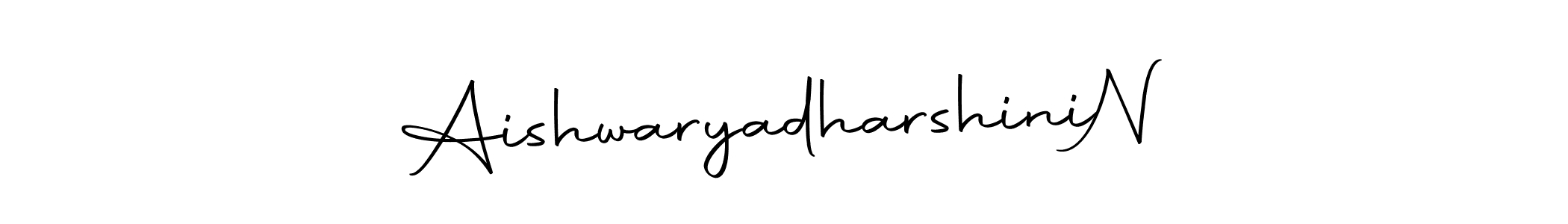 Similarly Autography-DOLnW is the best handwritten signature design. Signature creator online .You can use it as an online autograph creator for name Aishwaryadharshini  N. Aishwaryadharshini  N signature style 10 images and pictures png