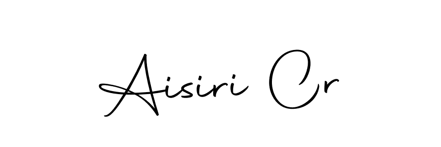 Design your own signature with our free online signature maker. With this signature software, you can create a handwritten (Autography-DOLnW) signature for name Aisiri Cr. Aisiri Cr signature style 10 images and pictures png