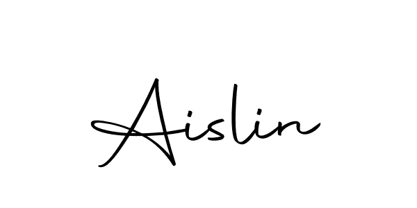 Create a beautiful signature design for name Aislin. With this signature (Autography-DOLnW) fonts, you can make a handwritten signature for free. Aislin signature style 10 images and pictures png