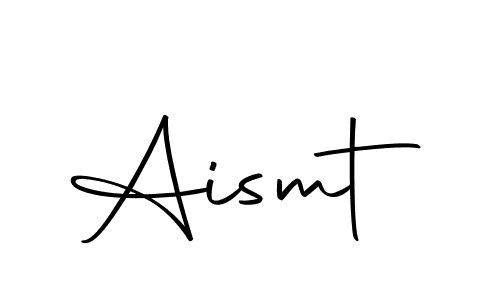 Create a beautiful signature design for name Aismt. With this signature (Autography-DOLnW) fonts, you can make a handwritten signature for free. Aismt signature style 10 images and pictures png