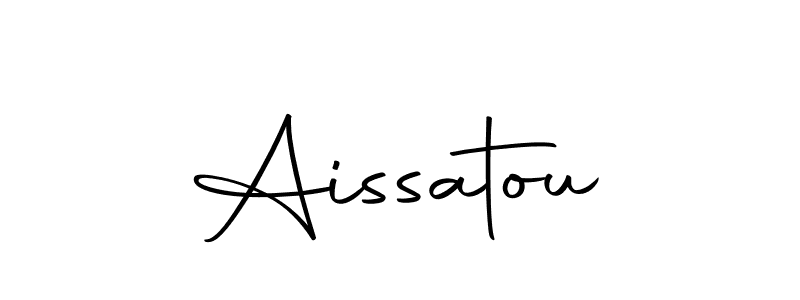 How to make Aissatou name signature. Use Autography-DOLnW style for creating short signs online. This is the latest handwritten sign. Aissatou signature style 10 images and pictures png