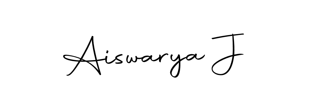 Aiswarya J stylish signature style. Best Handwritten Sign (Autography-DOLnW) for my name. Handwritten Signature Collection Ideas for my name Aiswarya J. Aiswarya J signature style 10 images and pictures png