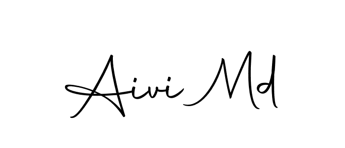 Create a beautiful signature design for name Aivi Md. With this signature (Autography-DOLnW) fonts, you can make a handwritten signature for free. Aivi Md signature style 10 images and pictures png