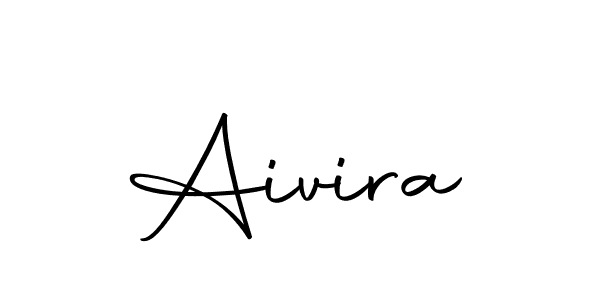 The best way (Autography-DOLnW) to make a short signature is to pick only two or three words in your name. The name Aivira include a total of six letters. For converting this name. Aivira signature style 10 images and pictures png