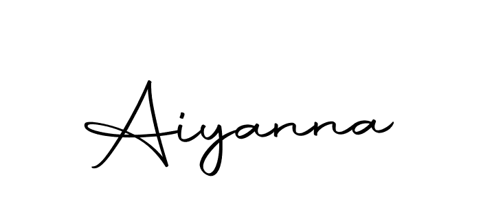 You should practise on your own different ways (Autography-DOLnW) to write your name (Aiyanna) in signature. don't let someone else do it for you. Aiyanna signature style 10 images and pictures png