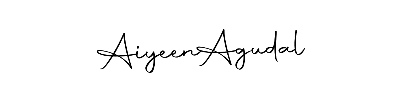 Once you've used our free online signature maker to create your best signature Autography-DOLnW style, it's time to enjoy all of the benefits that Aiyeen  Agudal name signing documents. Aiyeen  Agudal signature style 10 images and pictures png