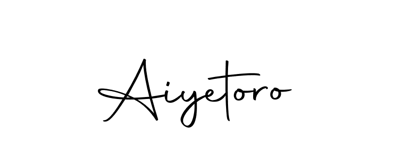 Make a beautiful signature design for name Aiyetoro. Use this online signature maker to create a handwritten signature for free. Aiyetoro signature style 10 images and pictures png