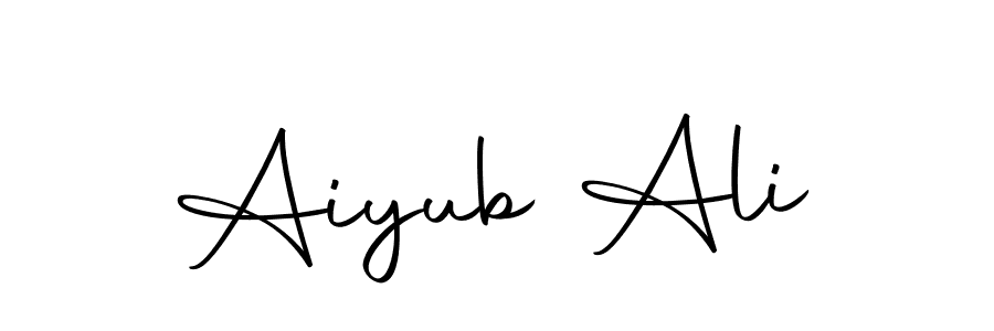 The best way (Autography-DOLnW) to make a short signature is to pick only two or three words in your name. The name Aiyub Ali include a total of six letters. For converting this name. Aiyub Ali signature style 10 images and pictures png