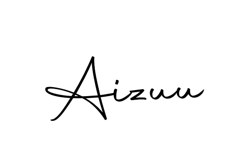 Use a signature maker to create a handwritten signature online. With this signature software, you can design (Autography-DOLnW) your own signature for name Aizuu. Aizuu signature style 10 images and pictures png