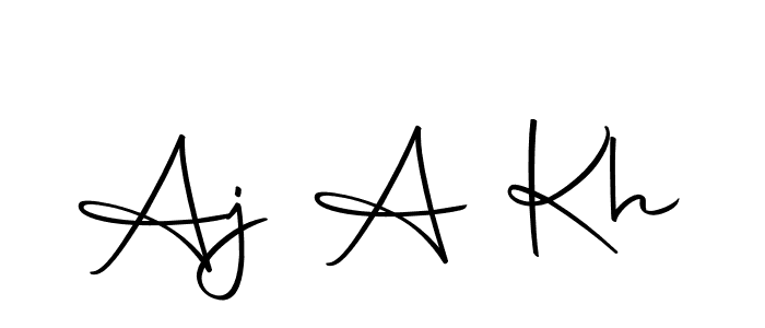 It looks lik you need a new signature style for name Aj A Kh. Design unique handwritten (Autography-DOLnW) signature with our free signature maker in just a few clicks. Aj A Kh signature style 10 images and pictures png