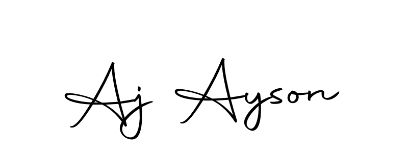 if you are searching for the best signature style for your name Aj Ayson. so please give up your signature search. here we have designed multiple signature styles  using Autography-DOLnW. Aj Ayson signature style 10 images and pictures png