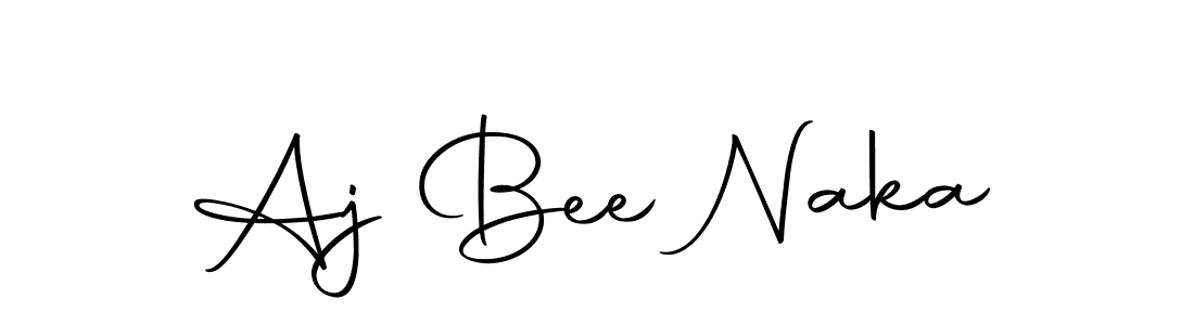 The best way (Autography-DOLnW) to make a short signature is to pick only two or three words in your name. The name Aj Bee Naka include a total of six letters. For converting this name. Aj Bee Naka signature style 10 images and pictures png