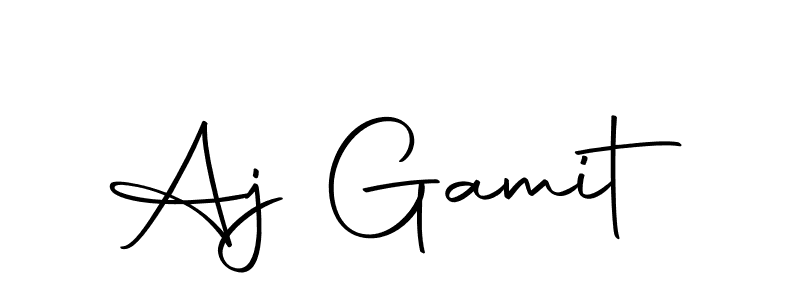 The best way (Autography-DOLnW) to make a short signature is to pick only two or three words in your name. The name Aj Gamit include a total of six letters. For converting this name. Aj Gamit signature style 10 images and pictures png