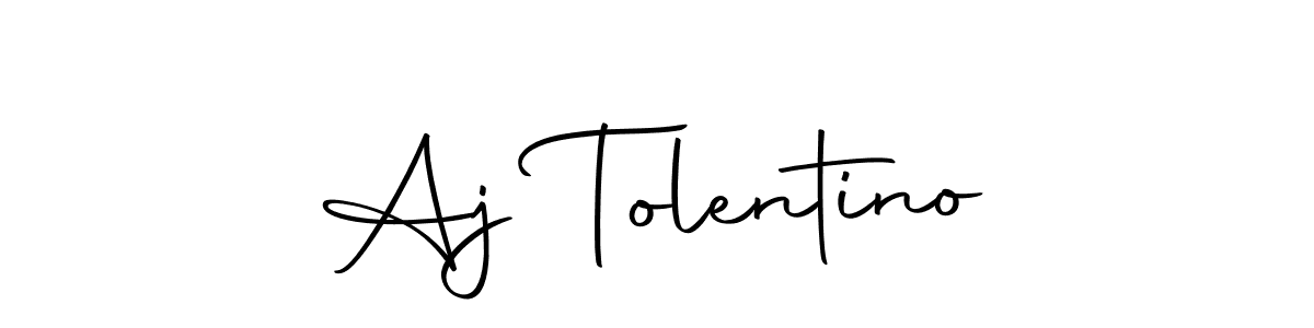 Make a beautiful signature design for name Aj Tolentino. With this signature (Autography-DOLnW) style, you can create a handwritten signature for free. Aj Tolentino signature style 10 images and pictures png