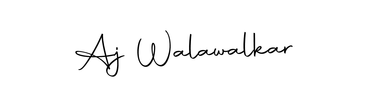 You can use this online signature creator to create a handwritten signature for the name Aj Walawalkar. This is the best online autograph maker. Aj Walawalkar signature style 10 images and pictures png