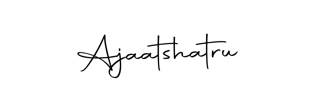 Design your own signature with our free online signature maker. With this signature software, you can create a handwritten (Autography-DOLnW) signature for name Ajaatshatru. Ajaatshatru signature style 10 images and pictures png
