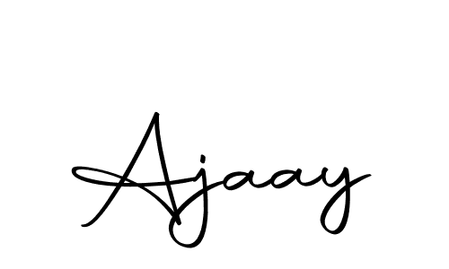 Design your own signature with our free online signature maker. With this signature software, you can create a handwritten (Autography-DOLnW) signature for name Ajaay. Ajaay signature style 10 images and pictures png