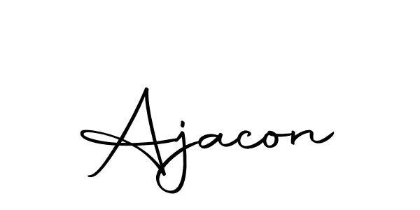 Best and Professional Signature Style for Ajacon. Autography-DOLnW Best Signature Style Collection. Ajacon signature style 10 images and pictures png