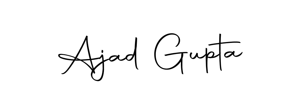 It looks lik you need a new signature style for name Ajad Gupta. Design unique handwritten (Autography-DOLnW) signature with our free signature maker in just a few clicks. Ajad Gupta signature style 10 images and pictures png