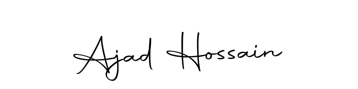 It looks lik you need a new signature style for name Ajad Hossain. Design unique handwritten (Autography-DOLnW) signature with our free signature maker in just a few clicks. Ajad Hossain signature style 10 images and pictures png