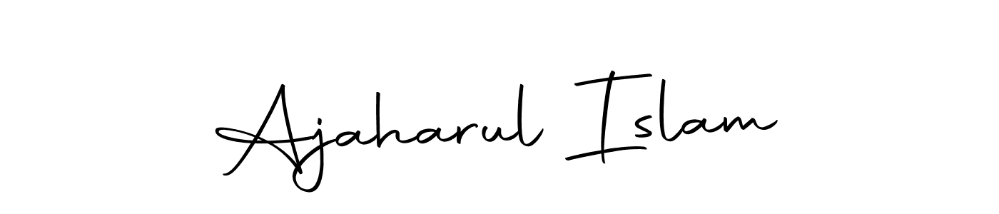 if you are searching for the best signature style for your name Ajaharul Islam. so please give up your signature search. here we have designed multiple signature styles  using Autography-DOLnW. Ajaharul Islam signature style 10 images and pictures png