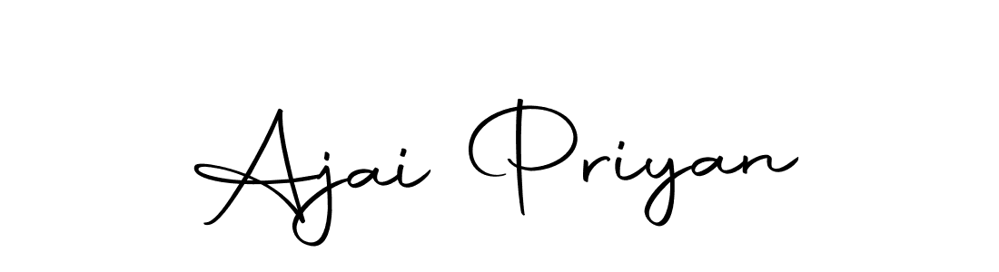 Make a beautiful signature design for name Ajai Priyan. With this signature (Autography-DOLnW) style, you can create a handwritten signature for free. Ajai Priyan signature style 10 images and pictures png