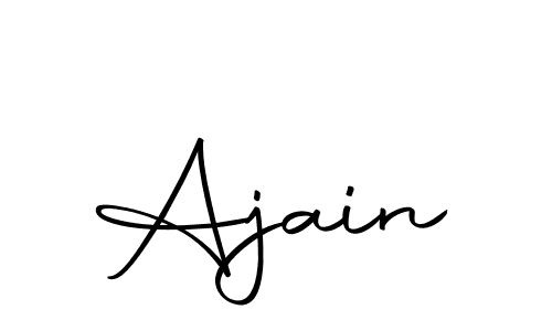 This is the best signature style for the Ajain name. Also you like these signature font (Autography-DOLnW). Mix name signature. Ajain signature style 10 images and pictures png