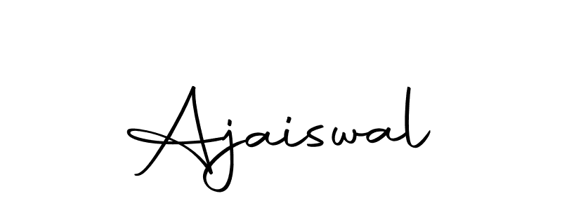 Design your own signature with our free online signature maker. With this signature software, you can create a handwritten (Autography-DOLnW) signature for name Ajaiswal. Ajaiswal signature style 10 images and pictures png