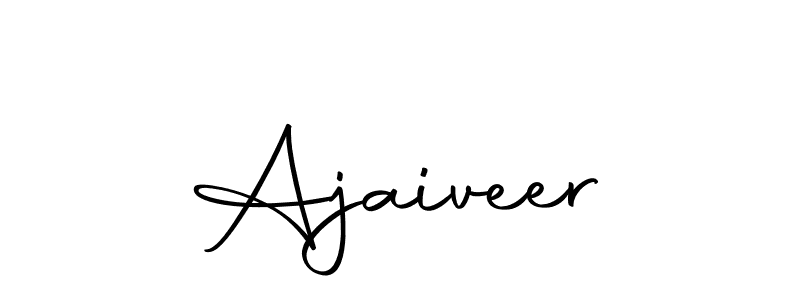 You should practise on your own different ways (Autography-DOLnW) to write your name (Ajaiveer) in signature. don't let someone else do it for you. Ajaiveer signature style 10 images and pictures png