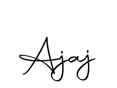 This is the best signature style for the Ajaj name. Also you like these signature font (Autography-DOLnW). Mix name signature. Ajaj signature style 10 images and pictures png