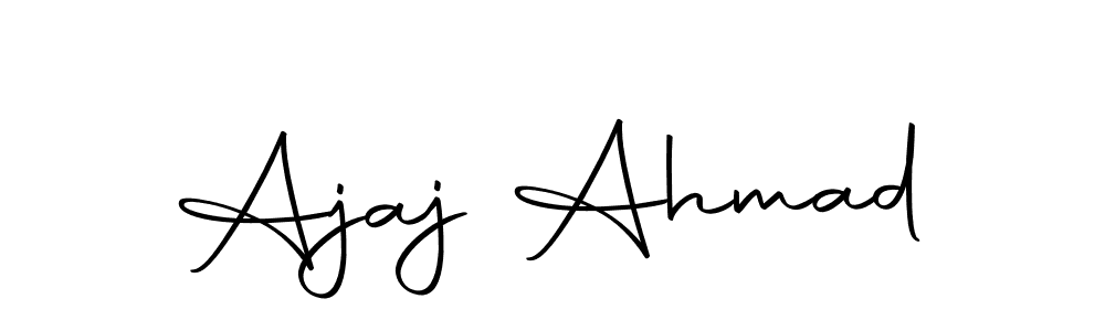 Here are the top 10 professional signature styles for the name Ajaj Ahmad. These are the best autograph styles you can use for your name. Ajaj Ahmad signature style 10 images and pictures png