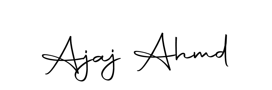 It looks lik you need a new signature style for name Ajaj Ahmd. Design unique handwritten (Autography-DOLnW) signature with our free signature maker in just a few clicks. Ajaj Ahmd signature style 10 images and pictures png