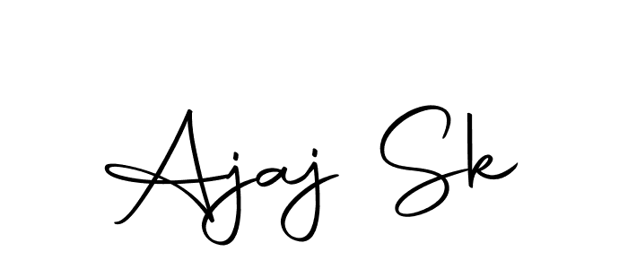 It looks lik you need a new signature style for name Ajaj Sk. Design unique handwritten (Autography-DOLnW) signature with our free signature maker in just a few clicks. Ajaj Sk signature style 10 images and pictures png